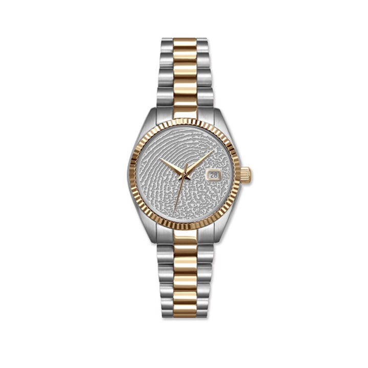 Custom Swiss QuartzLine Fingerprint Watch