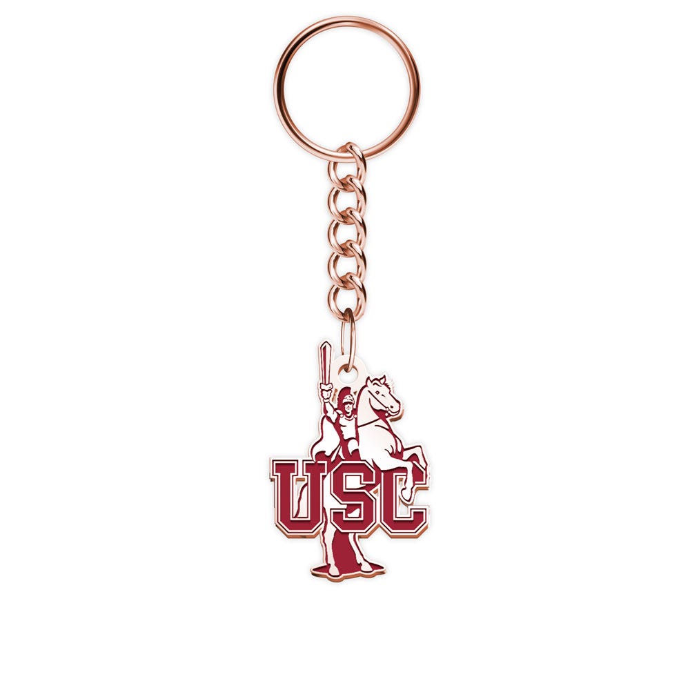 Usc Color Enamel Trvlr Key Chain