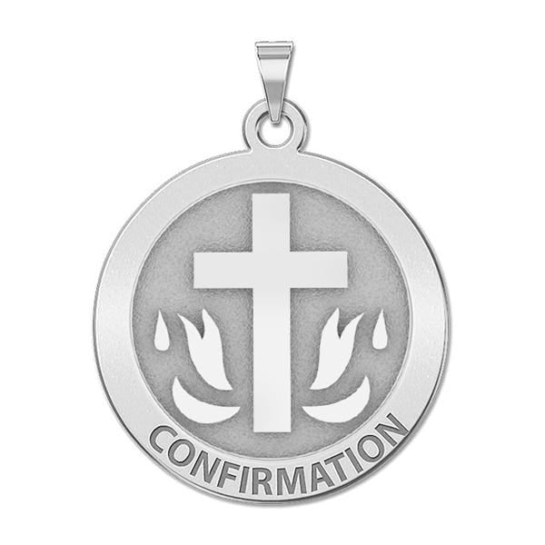 Nickel Sized Confirmation Religious Medal