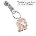 Usc Tojan Head Zipper Pull