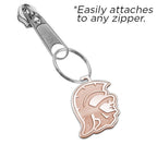 Usc Tojan Head Zipper Pull