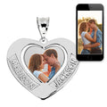 Heart Pendant with 2 Names