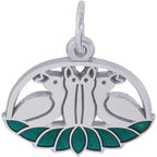 Four Calling Birds Charm