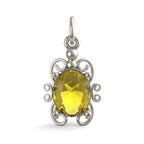 Filigree August Stone Charm(4764-008)