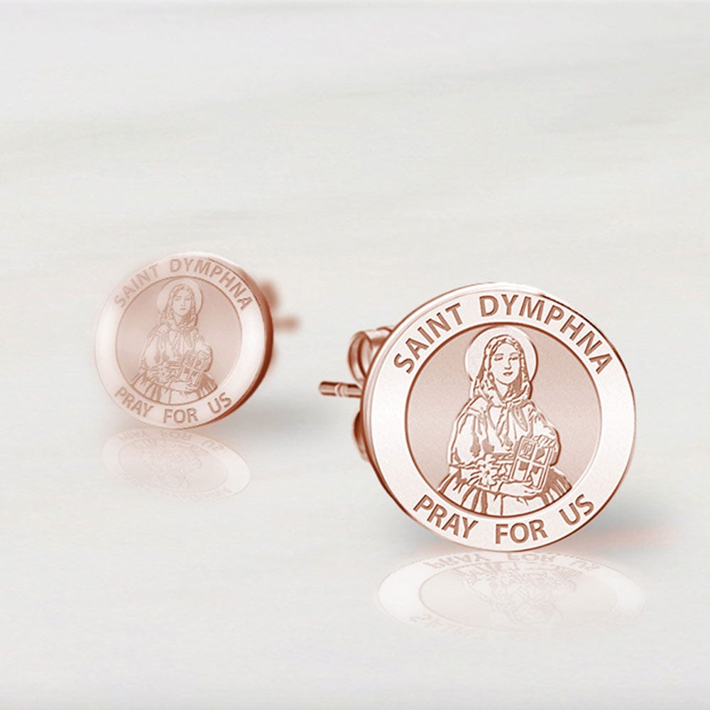 Saint Dymphna Earrings