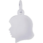 Girls Head Engravable