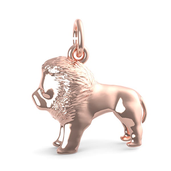 Small Lion Charm