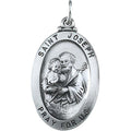 Saint Joseph Oval Religious Medal