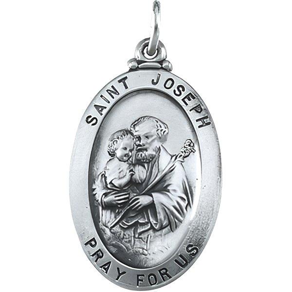 Saint Joseph Oval Religious Medal