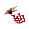 University of Utah Color Enamel Intertwined U Pin