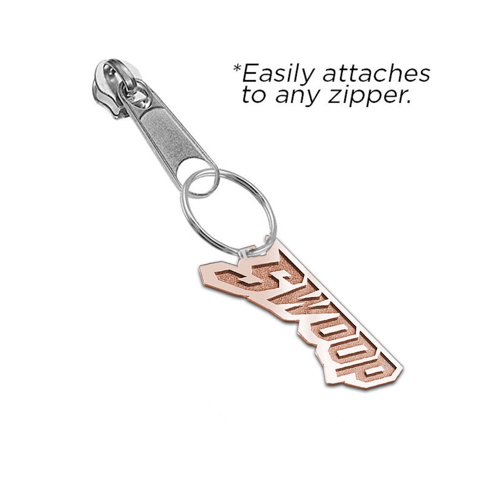 University of Utah Swoop Zipper Pull