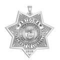 Personalized Arizona State of Corrections Badge with Number