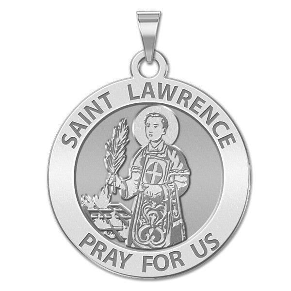 Saint Lawrence Of Rome Religious Medal