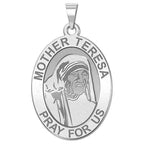Mother Teresa Oval Medal