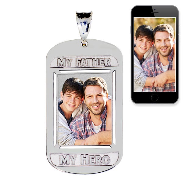 My Father, My Hero Pendant