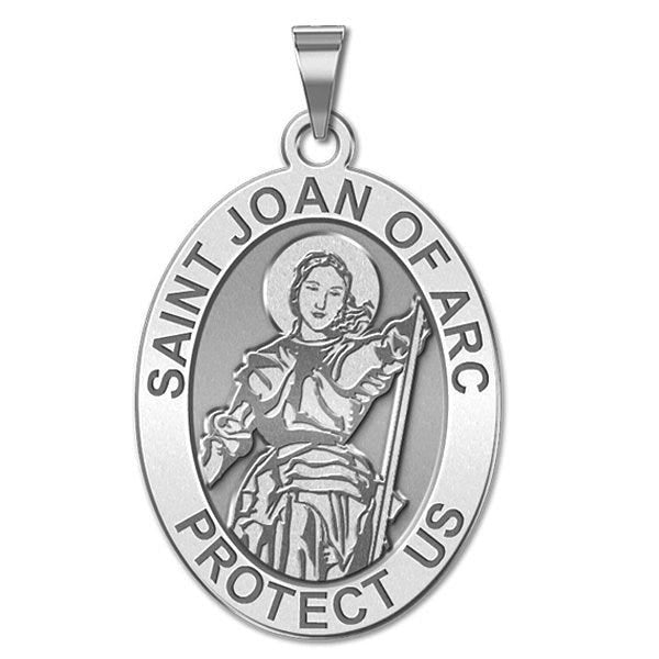 Saint Joan Of Arc Religious Medal
