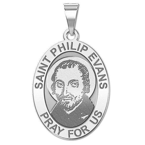 Saint Philip Evans Medal Oval