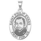 Saint Philip Evans Medal Oval