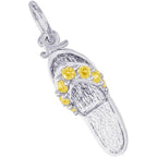 Sandal - Topaz Yellow Engravable