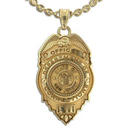 Personalized New Jersey Correction's Officer Badge with Your Number