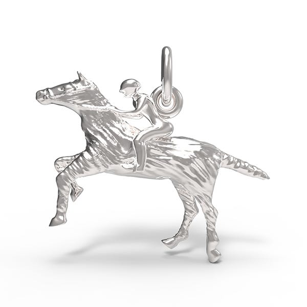 Horse and Rider Charm