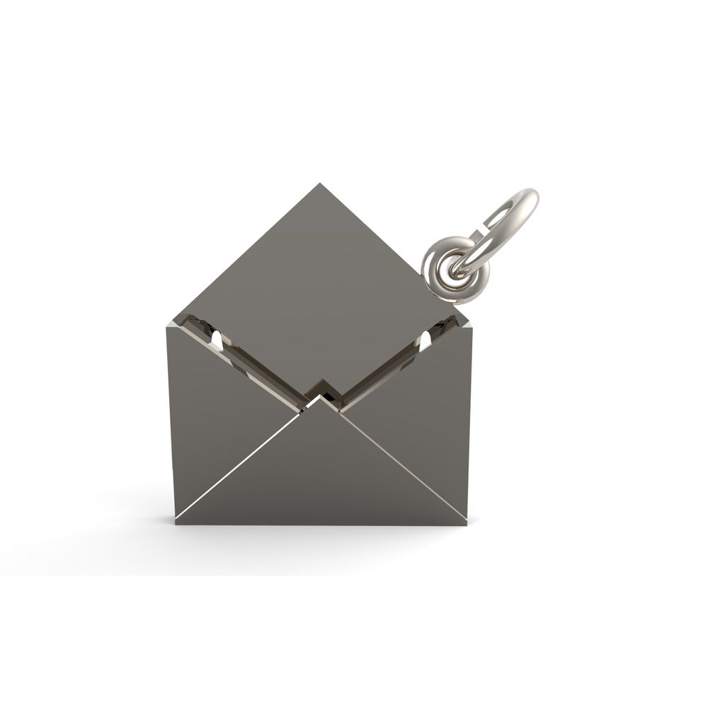 Open Envelope Charm 3482