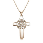 Firefighter Maltese Cross Badge