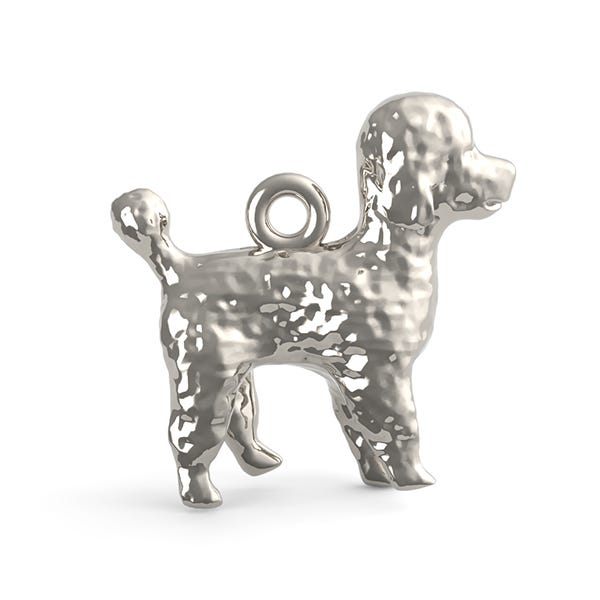 Poodle Dog Charm