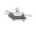 Combat Helicopter Charm
