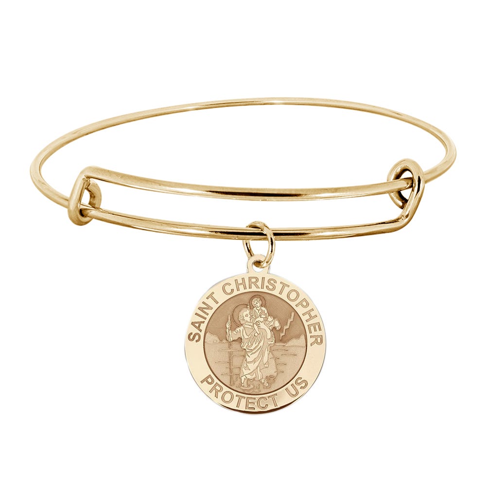 Saint Christopher Expandable Bracelet