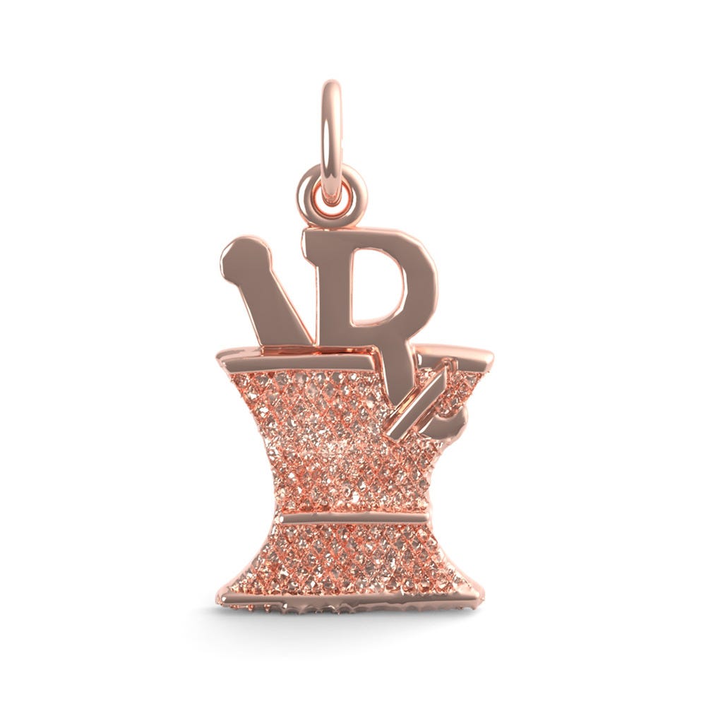 Pharmacy Mortar & Pestle Charm