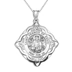 Saint Francis Of Assisi Cathedral Round Religious Medal