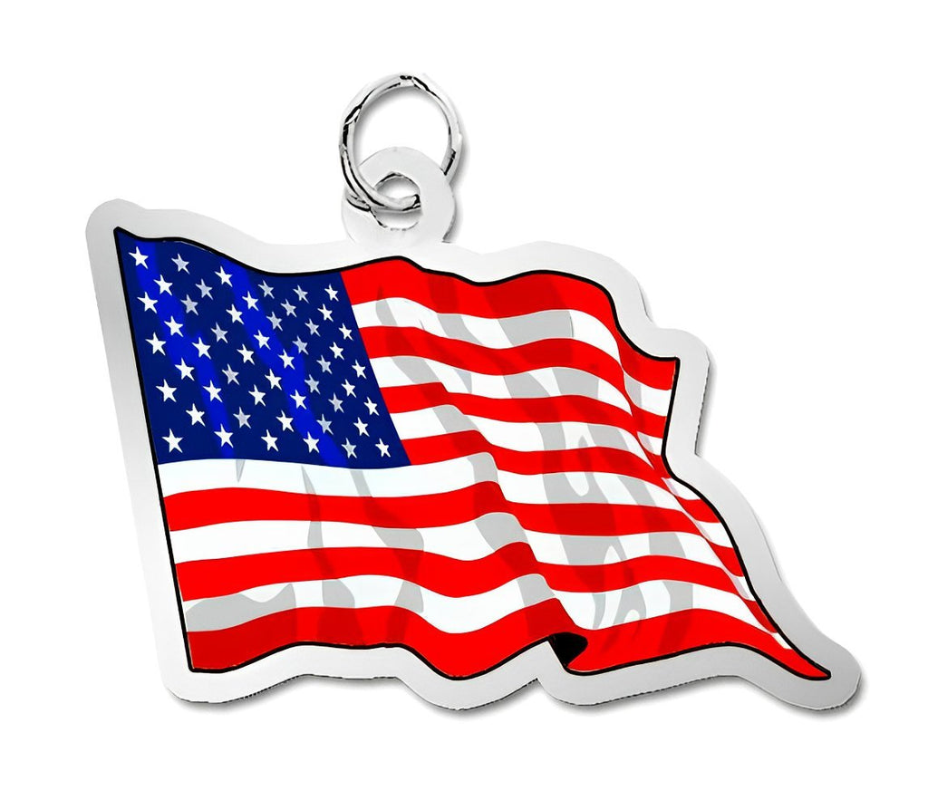 United States of America Flag Charm