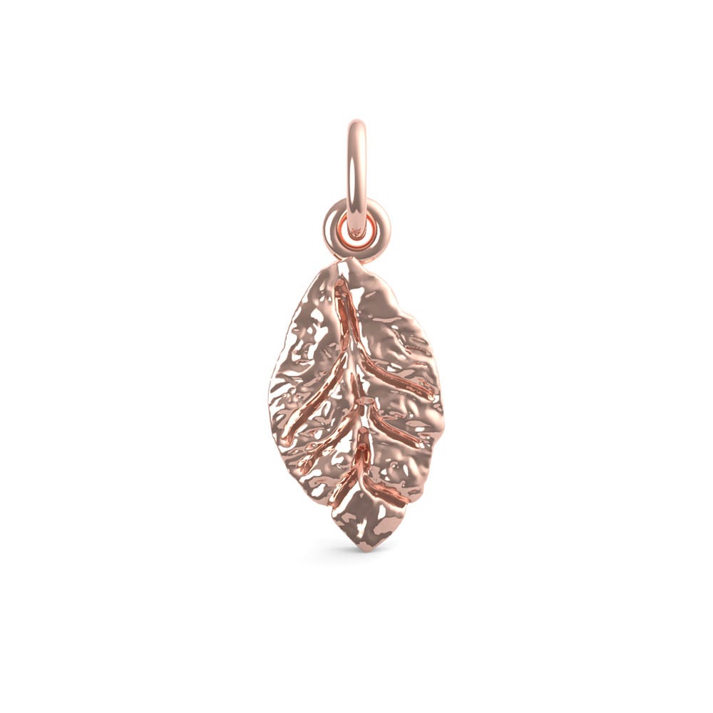 Tobacco Leaf Charm