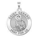 Saint Gerard Religious Round Medal