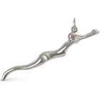 Diving Female Swimmer Charm(0786)