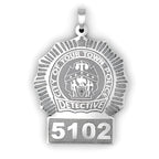 Personalized Detective Badge with Your Number & Department