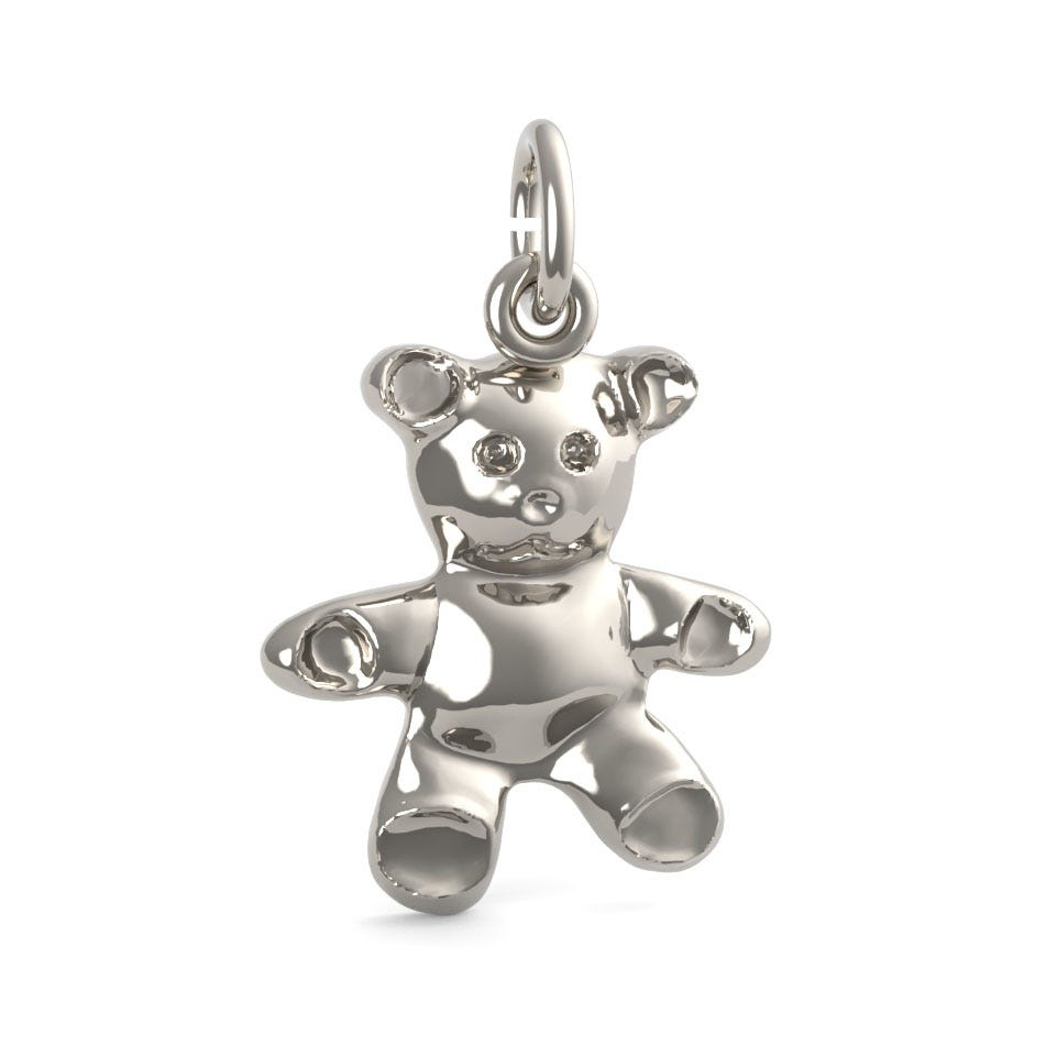 Small Teddy Bear Charm