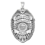 Personalized South Dakota Police Badge with Your Rank, Number & Department