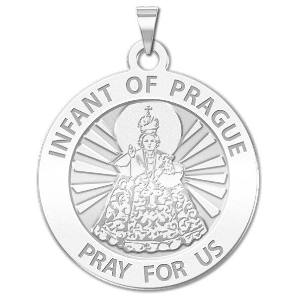Infant Of Prague Religious Medal