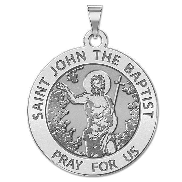 Saint John The Baptist Religious Medal