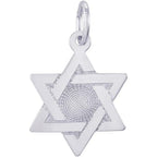 Star Of David Engravable Pendant