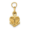 14K Faith Hope And Charity Charm