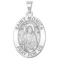 Saint Monica Oval Religious Medal