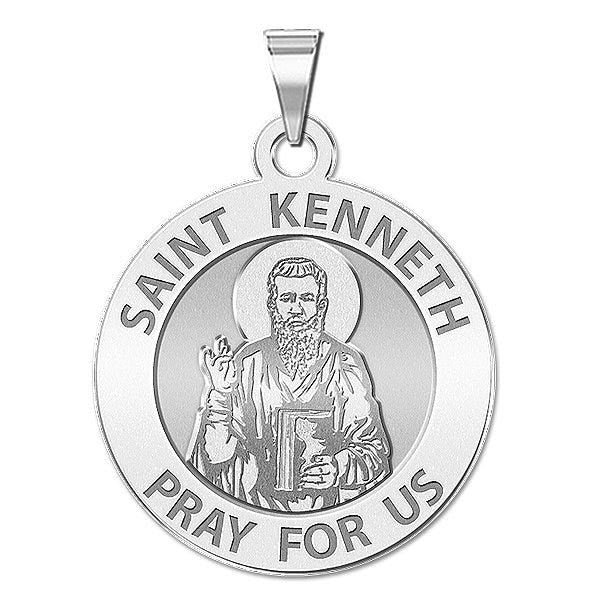Saint Kenneth Religious Medal