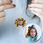 Exclusive Sunflower Photo Locket & Chain