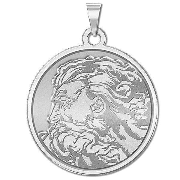 God Religious Round Medal