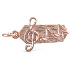 Music Staff Charm