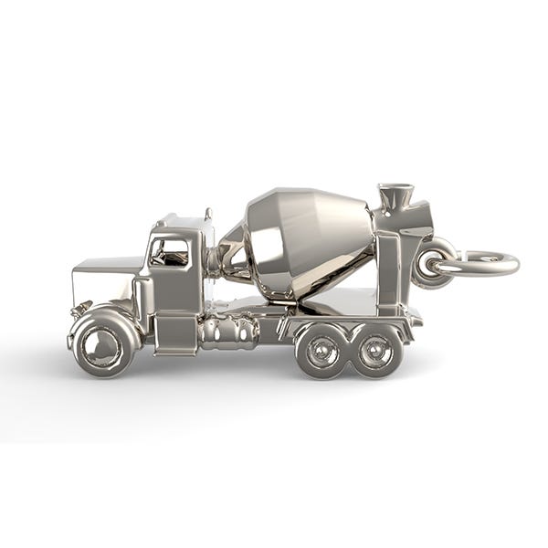 Cement Truck Charm(6531)