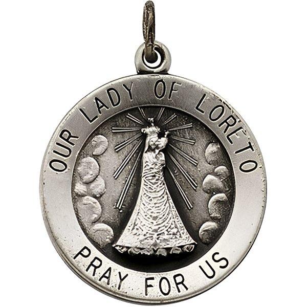 Our Lady Of Loreto Religious Medal